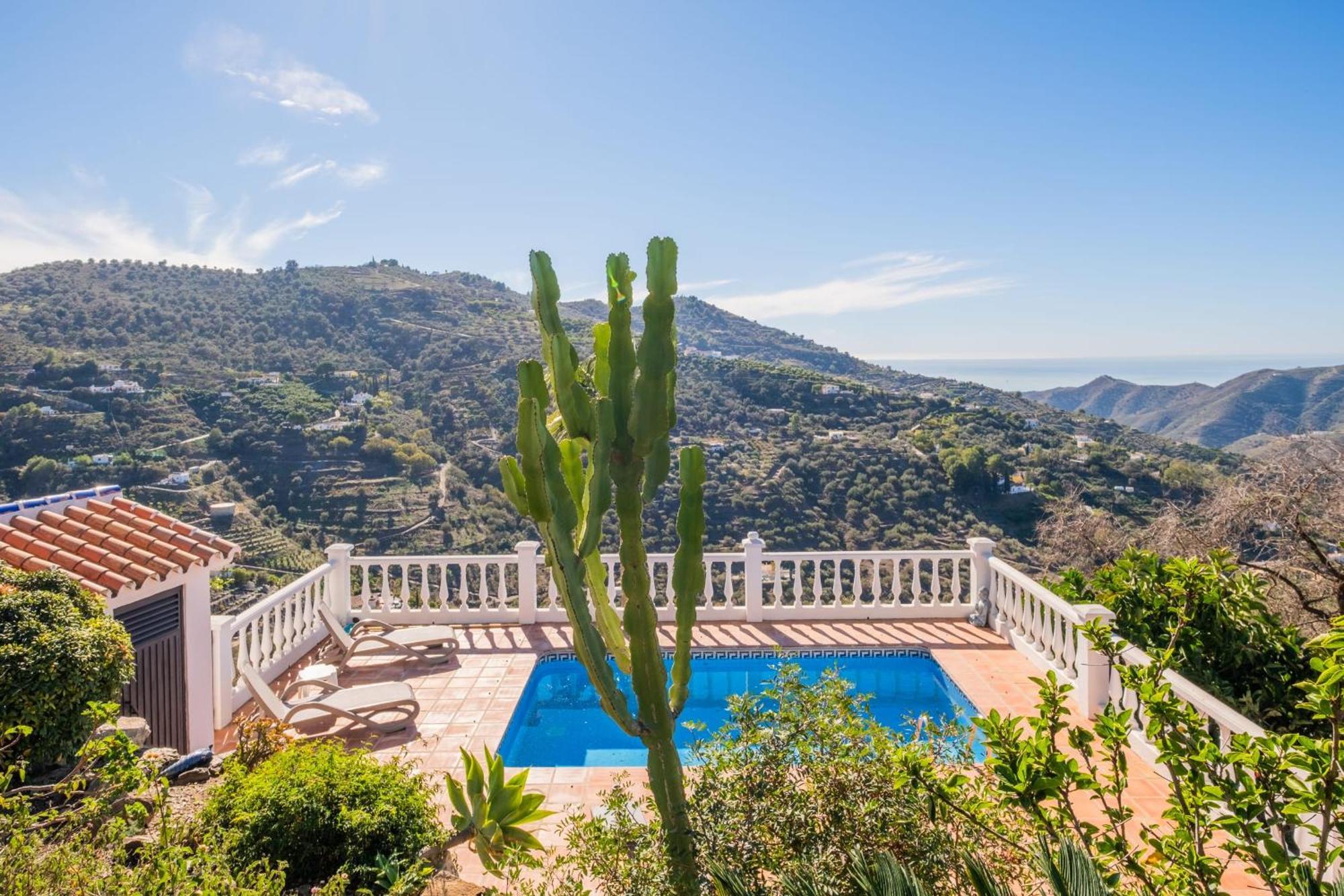 Casa La Siesta Villa With Magical View Own Pool 말라가 외부 사진