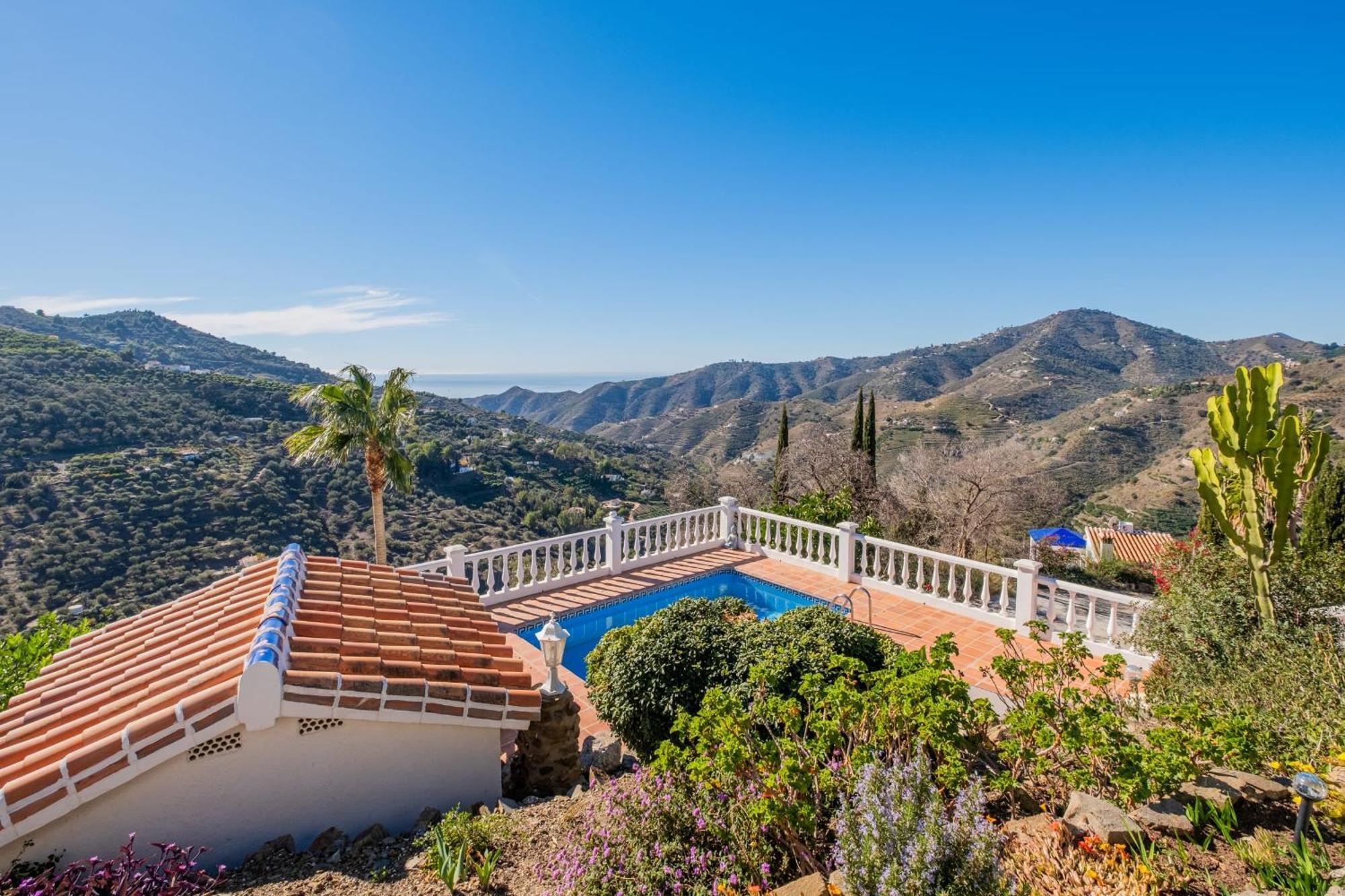 Casa La Siesta Villa With Magical View Own Pool 말라가 외부 사진